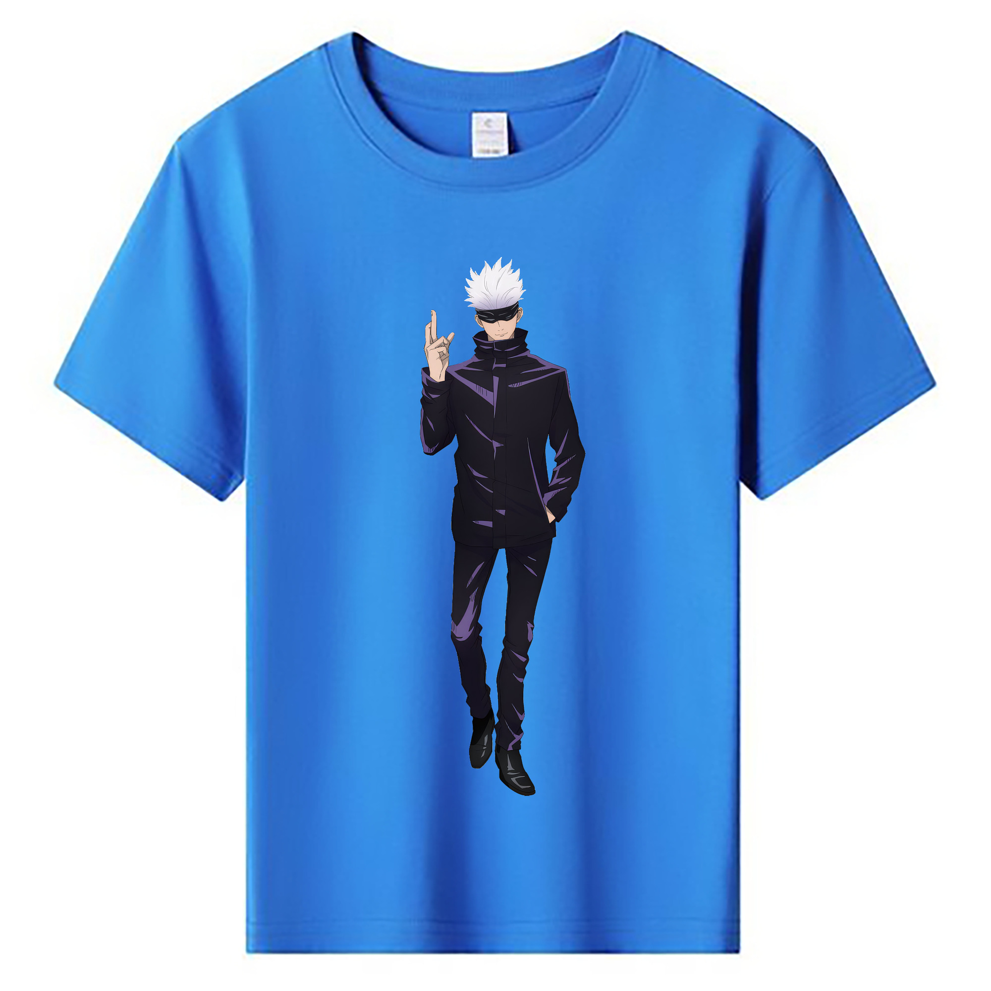 （画像用） 呪術廻戦 Jujutsu Kaisen 綿100％キッズTシャツ（フロントプリント）